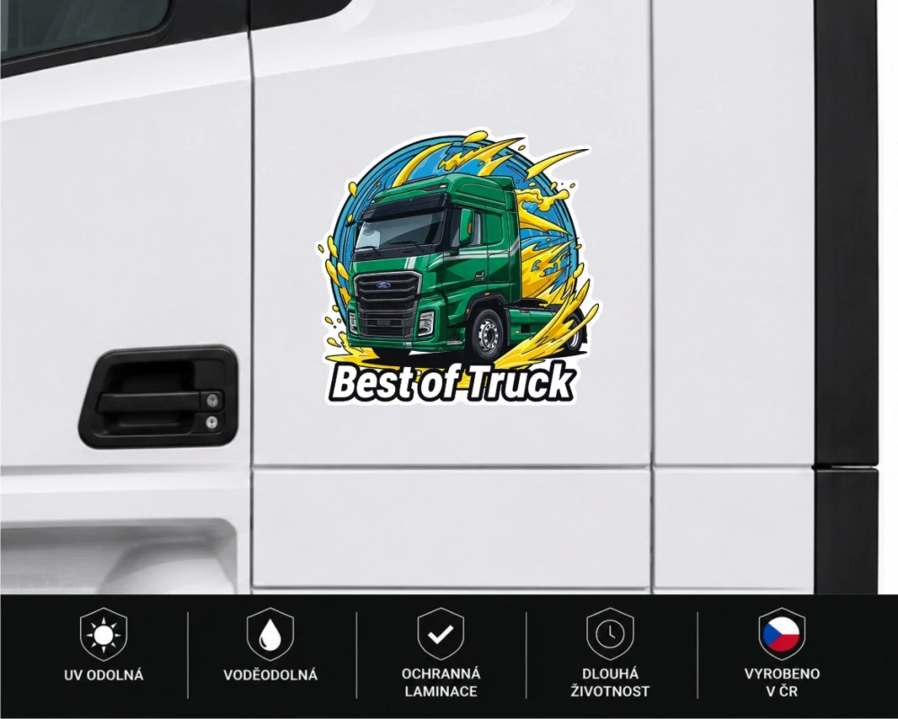 Samolepka Ford F-MAX Best of Truck