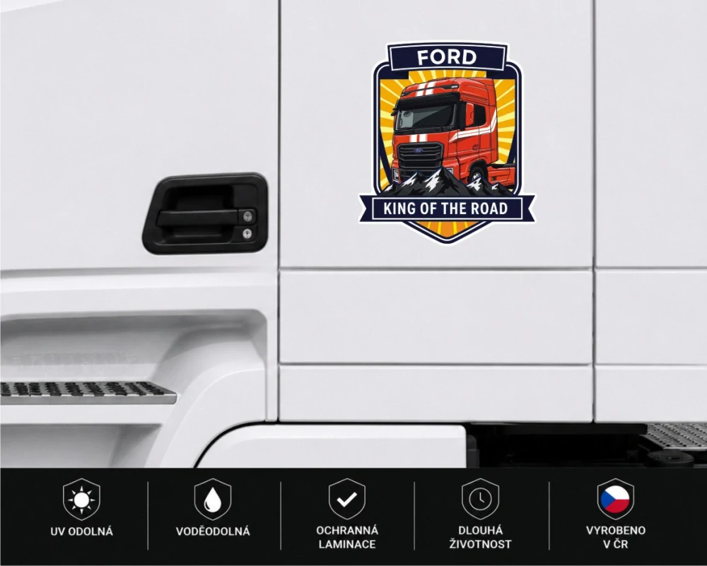 Samolepka Ford F-MAX King of the Road
