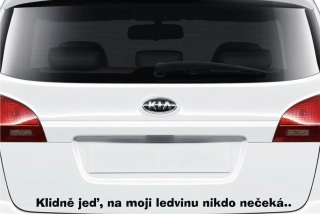 samolepka na auto 