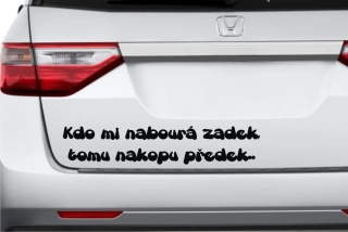 samolepka na auto 