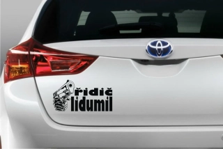 samolepka na auto 