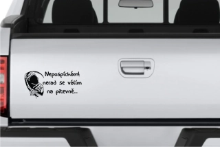 samolepka na auto 