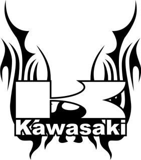 samolepka Kawasaki KAW01016