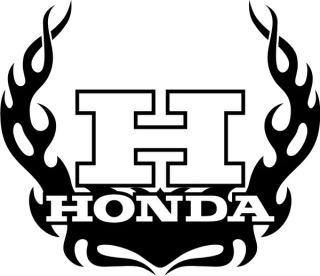 samolepka Honda HON001003