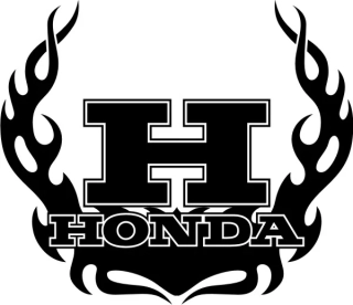 samolepka Honda HON001004