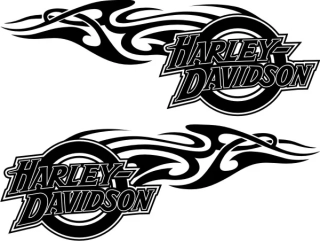 samolepka Harley Davidson HD038