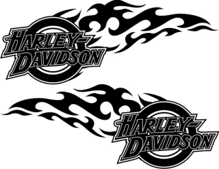 samolepka Harley Davidson HD042