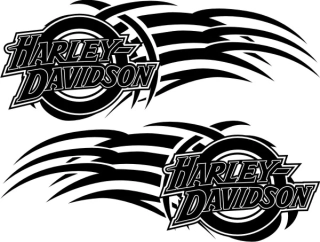 samolepka Harley Davidson HD043