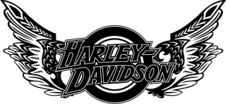 samolepka Harley Davidson HD054