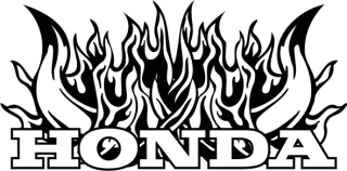 samolepka Honda 06