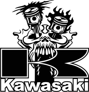 samolepka Kawasaki 011