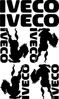 Samolepka na kamion IVECO IVESET001