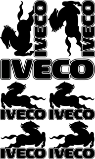 Samolepka na kamion IVECO IVESET005