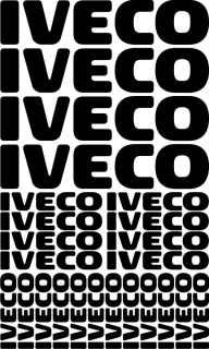 Samolepka na kamion IVECO IVESET006