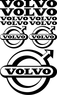 Samolepka na kamion Volvo VOLSET009