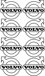 Samolepka na kamion Volvo VOLSET014