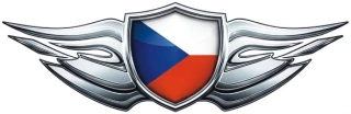 Tribal Wings česká vlajka