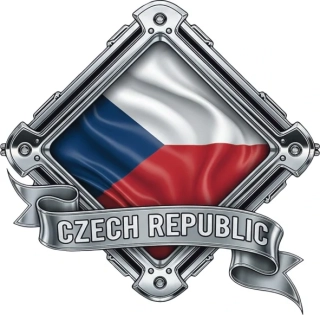 Czech Republic Diamond Shield
