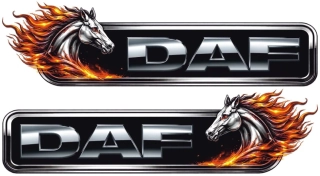 Samolepka DAF Fire Horse sada 2ks