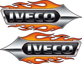 Samolepka IVECO Flame Spear sada 2ks