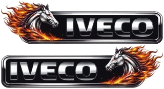 Samolepka IVECO Fire Stallions  sada 2ks