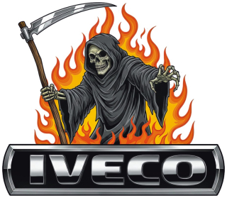 Samolepka Iveco Grim Reaper