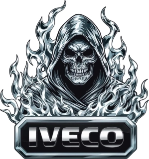 Samolepka Iveco Ghost Reaper