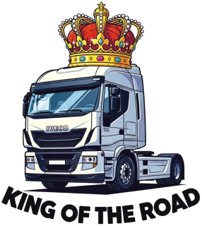 Samolepka Iveco King of the Road