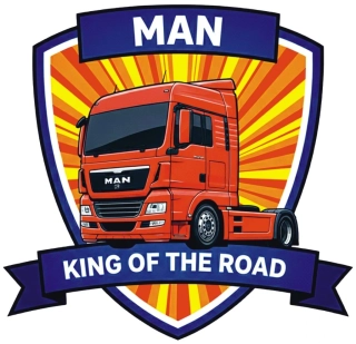 Samolepka MAN King of the Road