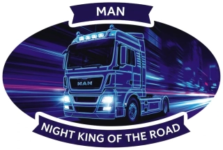 Samolepka MAN Night King of the Road