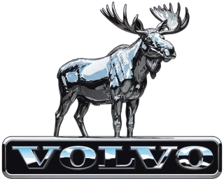 Samolepka VOLVO – Ocelový los