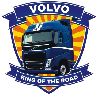 Samolepka Volvo King of Road