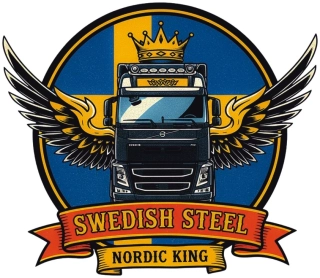 Samolepka VOLVO Swedish Steel – Nordic King