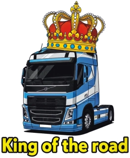 Samolepka VOLVO King of the Road