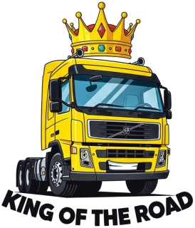 Samolepka VOLVO King of the Road