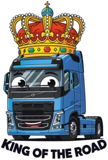 Samolepka VOLVO King of the Road