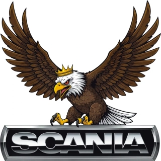 Samolepka SCANIA Royal Eagle