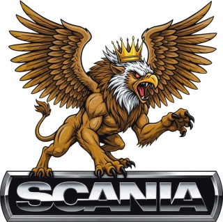 Samolepka SCANIA Royal Griffin