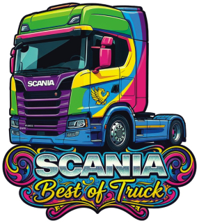 Samolepka SCANIA Best of Truck Color