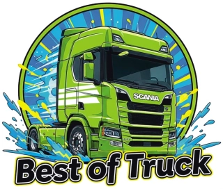 Samolepka SCANIA Best of Truck Green
