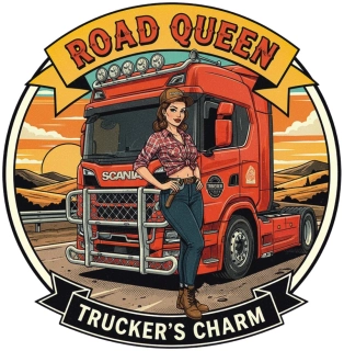 Samolepka SCANIA Road Queen