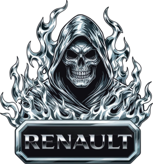 Samolepka Renault Ghost Reaper