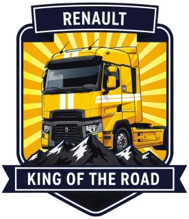 Samolepka RENAULT King of the Road