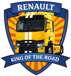 Samolepka RENAULT King of the Road