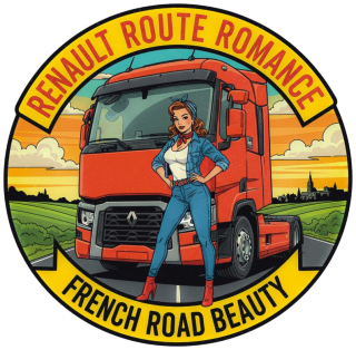 Samolepka RENAULT Route Romance