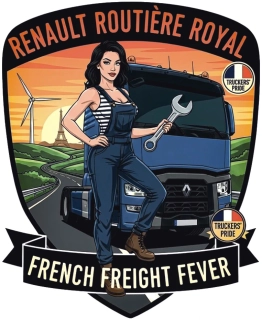 Samolepka RENAULT Routière Royal