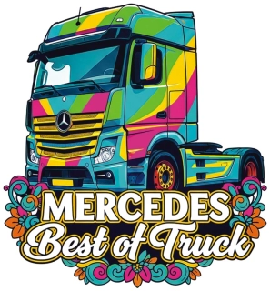 Samolepka Mercedes - Best of Truck