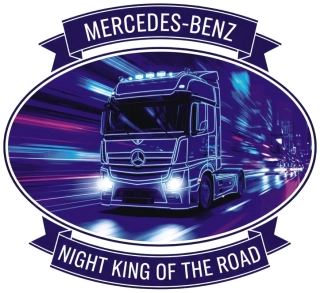 Samolepka Mercedes Night King of the Road