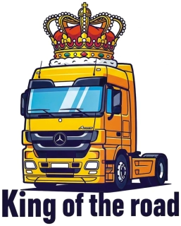 Samolepka Mercedes King of the Road