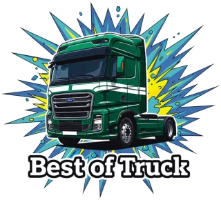 Samolepka Ford F-MAX Best of Truck